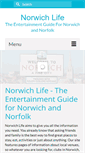 Mobile Screenshot of norwichlife.com